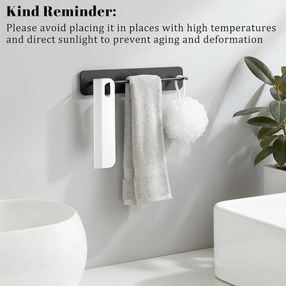 8.6" Bathroom Squeegee Kitchen Countertop Squeegee for Shower Small Silicone Squeegees for Glass Doors Window Cleaning Scraper for Mirror Sink Counter Bathroom, White Grey