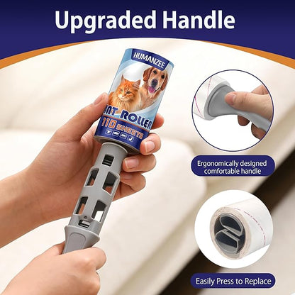 Lint Rollers for Pet Hair Extra Sticky，Portable Pet Lint Remover for Clothes, Sofa Bed, Car Seat, and More-(b440)
