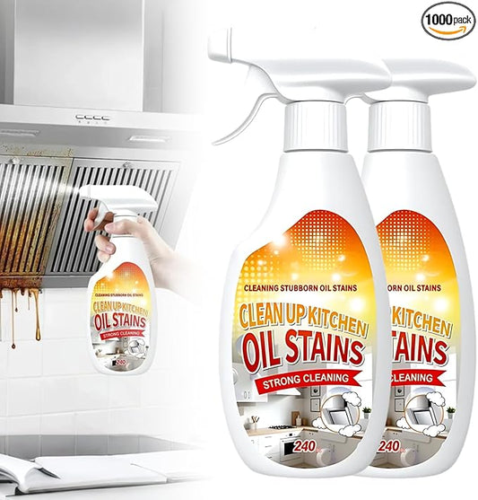 Eadwe Heavy Duty Degreaser, 2025 New Kitchen Cleaner, Multipurpose Oil Stain Remover, Strong Grill Cleaner for Restaurant, Cleaning Spray for Home Chefs (2)