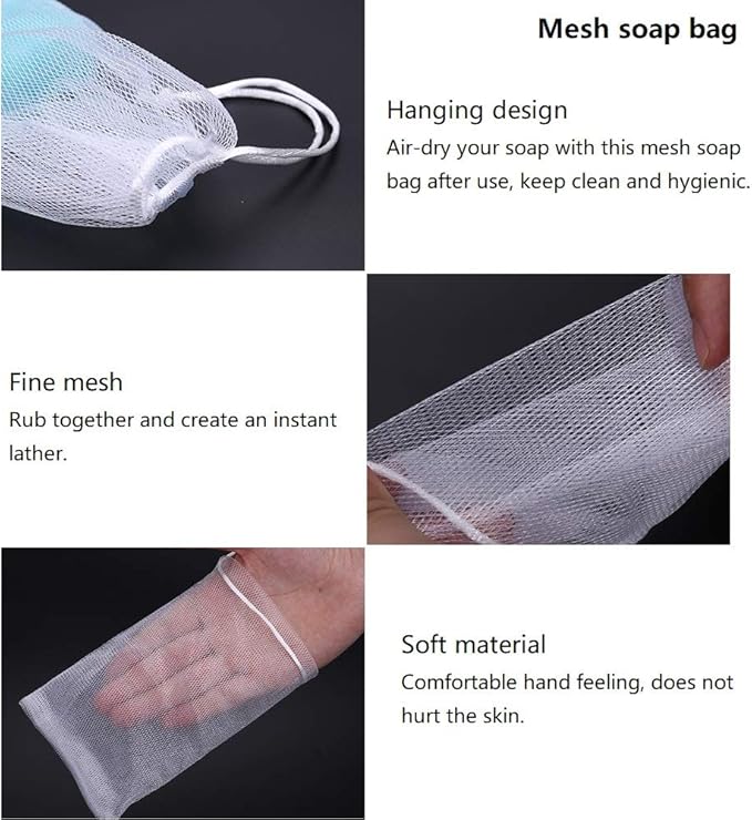 Travel Soap Holder Bar Soap Dish Shower Soap Saver Case Container Box for Bathroom Camping Gym Vonpri (Transparent 3pack)