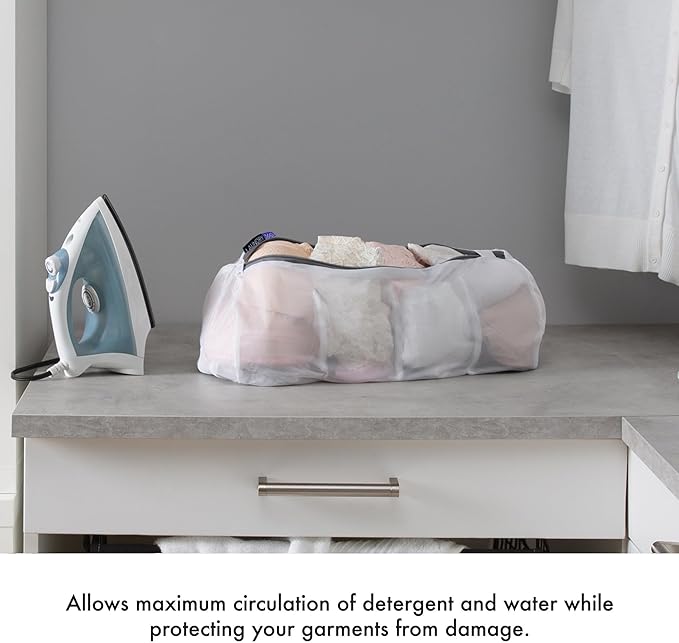 Laundry 360 4 Compartment Hosiery Wash Bag