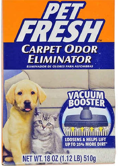 Arm & Hammer Pet Fresh Carpet Odor Eliminator Plus Oxi Clean Dirt Fighters, 18 oz,(PACK OF 2)
