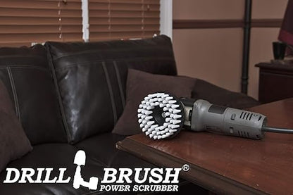 Polishing Scrub Brush - Carpet Cleaner Brush - Threaded Shaft Brush - Glass Cleaner Brush - Carpet Brush for Vehicles - Car Detailing Kit - Interior - Professional Car Detailing Kit for Vehicles