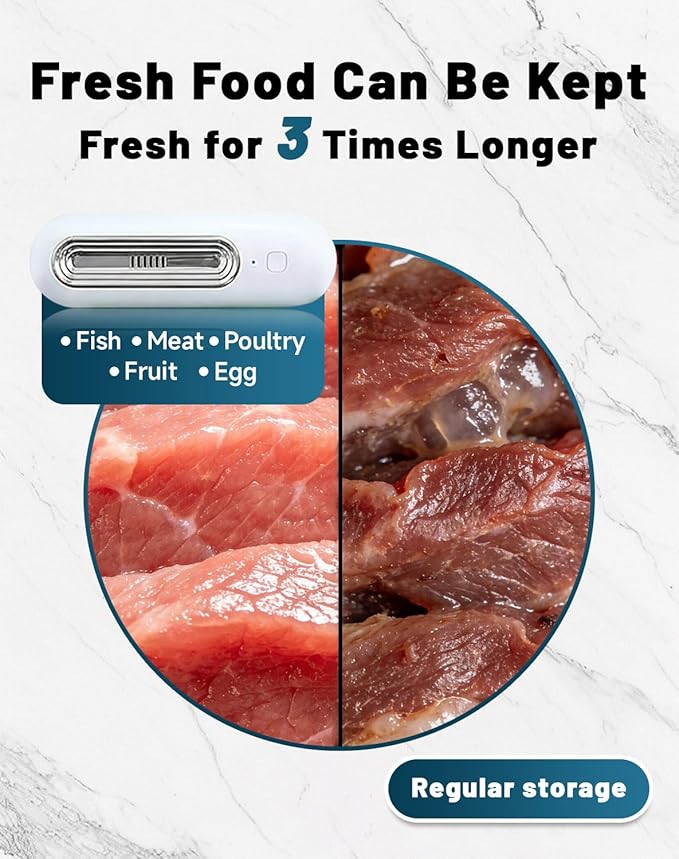 Fridge Deodorizer Odor Eliminator – Powerful Odor Eliminator & Freshness Preserver For Refrigerator, Compact & Rechargeable, No Filters Needed, Extends Food Freshness & Reduces Waste (2)