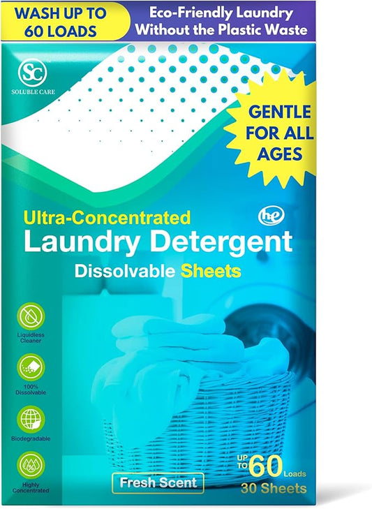 Whole House Cleaning Sheet 5-Pack Bundle | Toilet Cleaner, Laundry Sheets, Floor Cleaner, All-Purpose Spray & Foaming Hand Soap - 120 Sheets