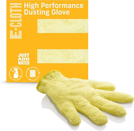 E-Cloth High Performance Dusting Glove, Premium Reusable Microfiber Dusters for Cleaning, 100 Wash Guarantee, 1 Pack