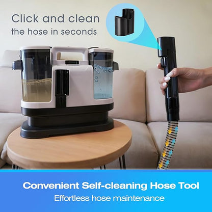 Carpet Cleaner Machine, 18Kpa Powerful Suction, Spot Cleaner & Pet Stain Remover, Self-cleaning, Large Dual Water Tank, Deep Cleaning for Carpet, Area Rugs, Upholstery, Cars, H6
