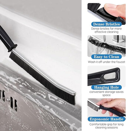 14 Pcs Crevice Cleaning Brush, Corner Brush, Screen Cleaner Brush, Cleaning Tools for Housekeeping, Garbage Disposal Cleaner Brush, Window Track Cleaning Tools, Kitchen