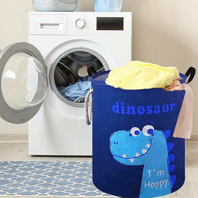 Round Laundry Basket Storage Bins Nursery Hamper Gift Baskets for Home,Office,Home Decor