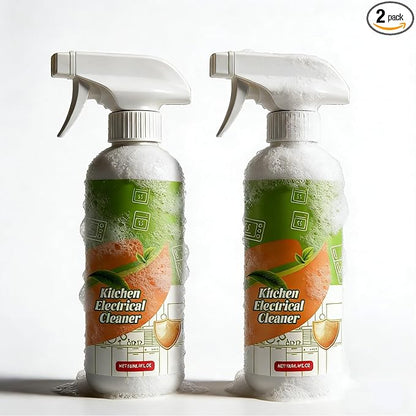 2PCS Electrolyzed Ion Kitchen Cleaner Spray - Multi-Purpose Household Cleaner for Oven, Stove, Range Hood & Appliances, Degreaser for Kitchen Surfaces (120ML)