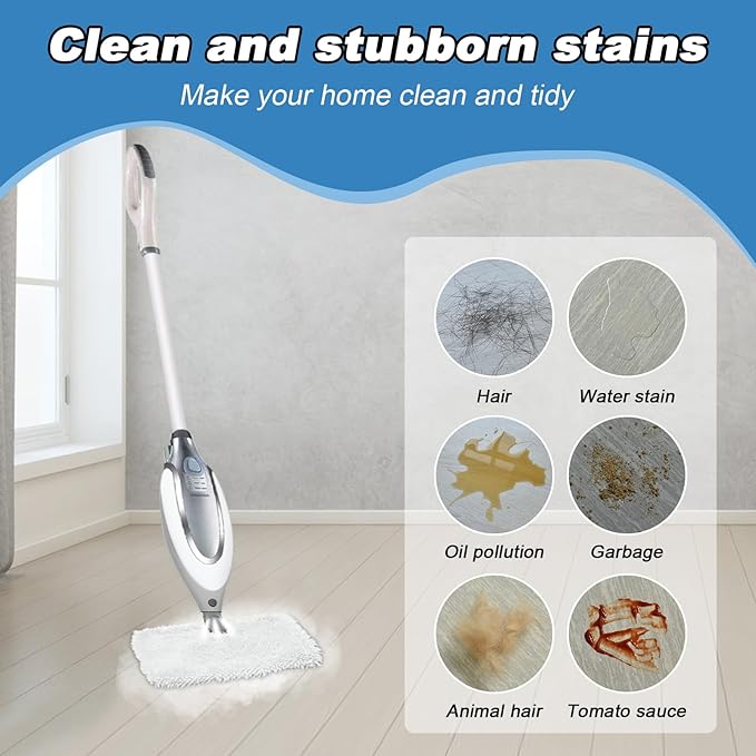 3 Pack Steam Pocket Mop Replacement Pads for Shark S3501 S3601 S3550 S3901 S3801 S2901 S2902 S3501S S3601C SE450 S3901D S3455K,Microfiber Steam Mop Pad Replacement,Reusable Mop Pads for Floor Cleaning