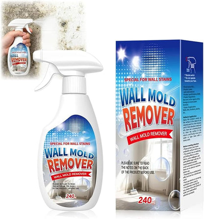 Highly Effective Removal Spray, Wall Cleaner Spray, Dust and Dirt Removal, 8.12 Fl oz, for Wood, Tile, Fabric, Bathrooms, Kitchens