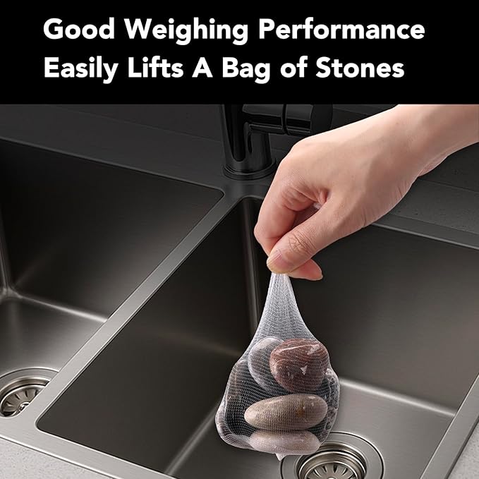 250 PCS Kitchen Sink Strainer Mesh Bag Suitable for Various Sizes of Sink Strainers, Disposable Sink Net Strainer Filter Bags for Sink Drain for Collecting Kitchen Food Waste Leftover Garbage