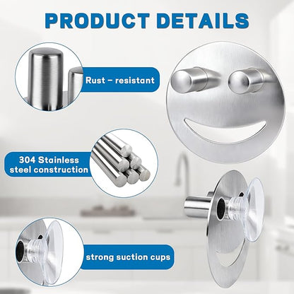 Discount Parts Direct Stainless Steel Sponge Holder For Scrub Daddy Mommy Sponge, Bathroom Kitchen Sink Caddy Organizer Storage with Suction Cup, Dishwasher Safe, Keep Sponge Dry, Silver, 2-Pack