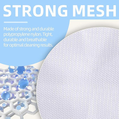 Mesh Laundry Bags, Mesh Wash Bags, Durable Mesh Structure with Strong Zipper, Suitable for Underwear, Delicate Clothes, Pants, Shoes, Socks Washing (Small Fine Mesh, XS 10 * 12in*4pcs)