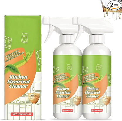 2Pcs Electrolyzed Ion Kitchen Cleaner Spray, Multi-purpose Household and Kitchen Cleaning Spray, For Hold, Oven, Stove, Range Hood, Easy Cleaning Household Items
