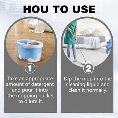 Brazilian Waves Mop Soap,New Mop Soap for Floor Cleaning, Multisurface Bathroom & Kitchen Cleaner Supplies (120ML)