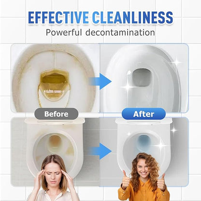 Foam Toilet Cleaner, 2025 Upgrade Toilet Bowl Cleaner, Advanced Bathroom Cleaner for Home, Non-Toxic Toilets Cleaning Powder with Families (1)