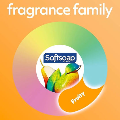 Softsoap Antibacterial Liquid Hand Soap, Kitchen and Bathroom Hand Soap, White Tea and Berry Scent, 50 fl oz Refill (Pack of 2)