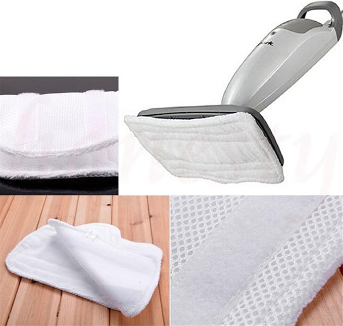Hongfa Replacement for Shark Steam Mop Pads SK3251 S3101, 10 Packs Shark Microfiber Cloth Mop Pads fit S3101 S3202 S3250 SK410 SK435CO SK460 SK140 SK141