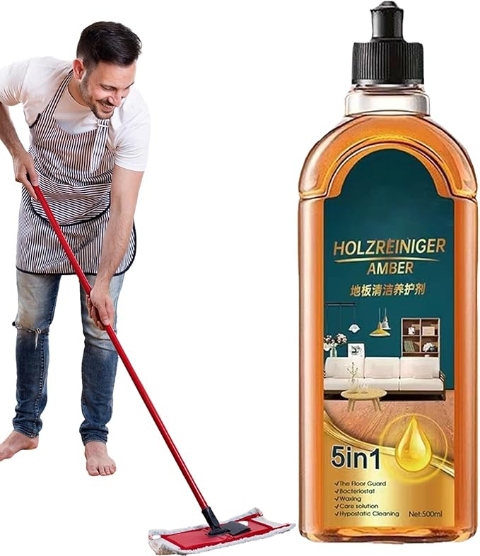 Floor Cleaning Solution - Mopping Liquid, surfece Polisher | 500ml Multi-Purpose Degreaser for Kitchen Granite Laminate Tile, Bathroom Shine Enhancer, Deep Cleaner Maintenance Agent Tool