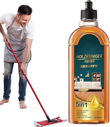 Floor Cleaning Solution - Mopping Liquid, surfece Polisher | 500ml Multi-Purpose Degreaser for Kitchen Granite Laminate Tile, Bathroom Shine Enhancer, Deep Cleaner Maintenance Agent Tool