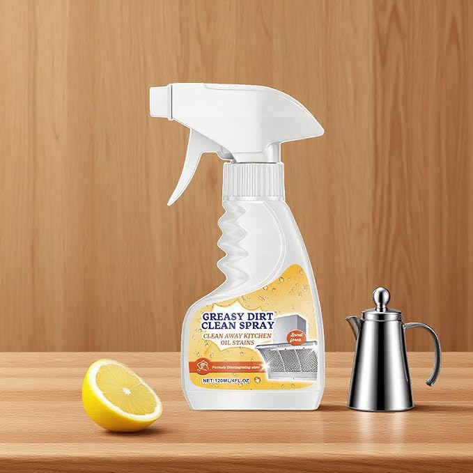 Spray Foam Cleaner – Powerful Kitchen Foam Cleaning Spray Degreaser | Stain Remover for Oven, Cabinet, Stove, Pots, Microwave, Glass, Doors, Hood, Sink, Appliances, Bathroom, Household Surfaces
