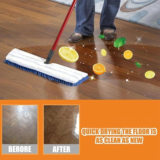 Floor Cleaner, 3.38 Oz/100ml Glossy Clean Floor Cleaners, Multipurpose Floor Cleaner Liquid, Powerful Household High-Performance Cleaner for Wood, Tile (1)