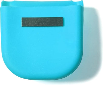 Blue Reusable Silicone Fuel Glove-Silicone Glove for Pumping Gas-Protect Hands from Filthy Gas Pump Handles and Keypads, Durable and Universal