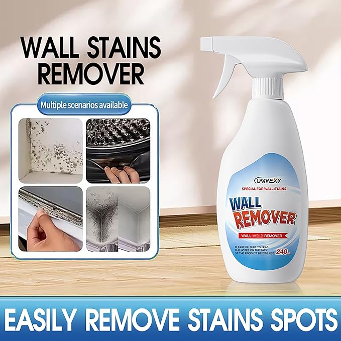 LANWEXY-Highly Effective Removal Spray,Wall Cleaner Spray-Bathroom Foam Cleaner for Shower,Wall,Ceiling,Wood,Kitchens,Tile,Killer with Prevention Inhibitor-3 bottles