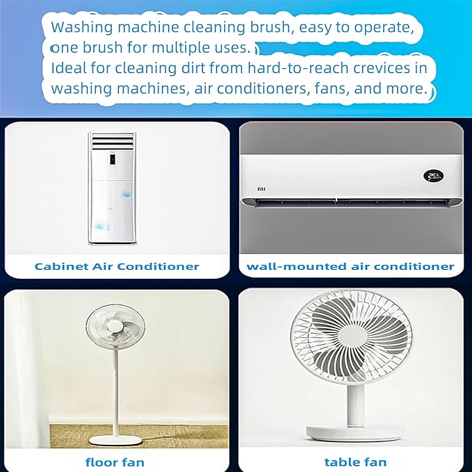 4Pcs Washing Machine Cleaning Brush, Washing Machine Brush Washing Machine Cleaner Front Load Washer Cleaner Brush Load Washer Cleaner Drum Washing Machine Cleaning Tools