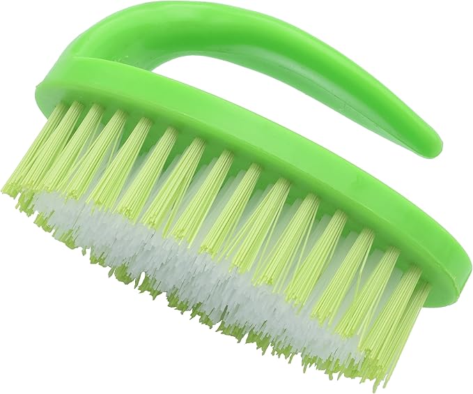 Parve Green Dish Brush – Dishwashing and Kitchen Cleaning and Scouring - Easy Grip Handle, Gentle Bristles – Color Coded Home and Kitchen Accessories by The Kosher Cook