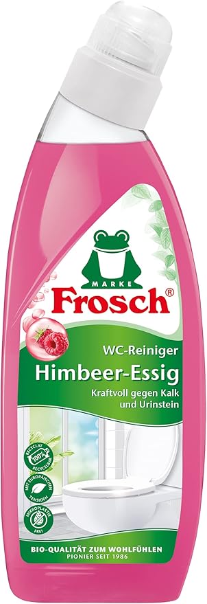 Frosch Raspberry Vinegar Toilet Cleaner 0.75L