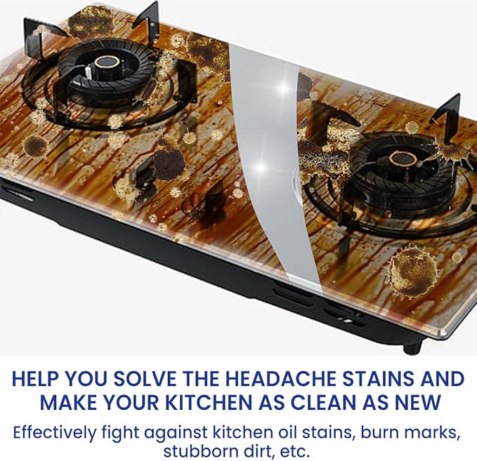 Kitchen Foam Cleaner, All-Round Kitchen Cleaning Foam, Japanese Multi-Purpose Cleaner Spray, Quickly Remove Oil & Dirt and Free Your Hands (2Pcs)