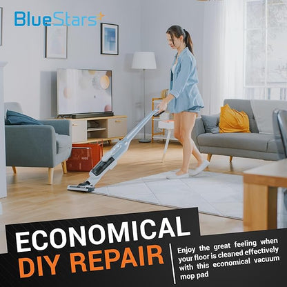 BlueStars [Upgraded] Steam Mop Pads Replacement Compatible with Black and Decker Steam Mop SM1600, SM1610, SM1620, HSMC1321, HSMC1321APB, HSMC1361SGP, BDH1855SM, BDH1760SM, SMP20 - Pack of 3