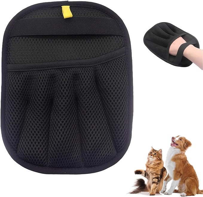Pet Hair Removal Glove, Reusable Electrostatic Cats & Dogs Hair Removal Tool for Couch, Furniture, Carpet, Car Seat, Clothes 1PCS