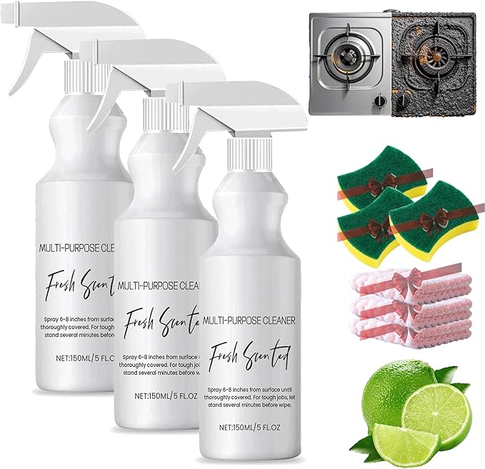 Multi Purpose Cleaner, Brazilian Waves Multi Purpose Cleaner, Multipurpose Bathroom Foam Cleaning spray, Luxurious Scent, Quick Results, Saving Time and Effort (3)