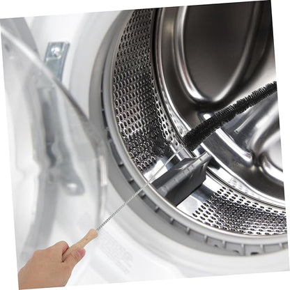 ABOOFAN Long Handle Washing Machine Cleaning Brush Dryer Vent Cleaner Lint Brush for Refrigerator Multifunctional Lint Cleaner