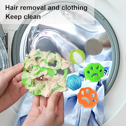 9 Pcs Pet Hair Remover, Portable Dog Cat Hair Remover, Lint Remover, Reusable Pet Hair Removal Tool, Lint Shaver Cleaner Pro, Carpet Scraper for Couch Furniture, Blanket, Clothing, Carpet, Rugs