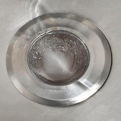 Kitchen Sink Drain Strainer Sink Stainless Steel Protectors for Kitchen Sink Stopper Dishwasher Safe Catcher Basket Cover Filter Trap Screen Large Wide Rim 11.5cm/4.5" Diameter (3in)