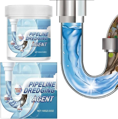Sink Unblocker | 200 g of Powerful Unclogging Agent | Unclogging Agent | for Kitchen Bathroom Shower and Pipes