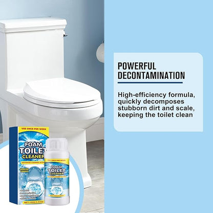 2PCS Foam Toilet Cleaner,2025 New Toilet Bowl Cleaner,Advanced Bathroom Cleaner for Home,Powerful Instant Bowl Cleaners for Toilets Squatting Pans