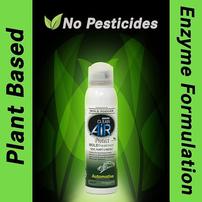 DWD2 Protect™ Automotive Mold-Odor Treatment - Revitalize Your Car's Interior The Green Automotive Mold-Odor Treatment Solution. Say Goodbye to Unpleasant Odors (Spray & Fogger)