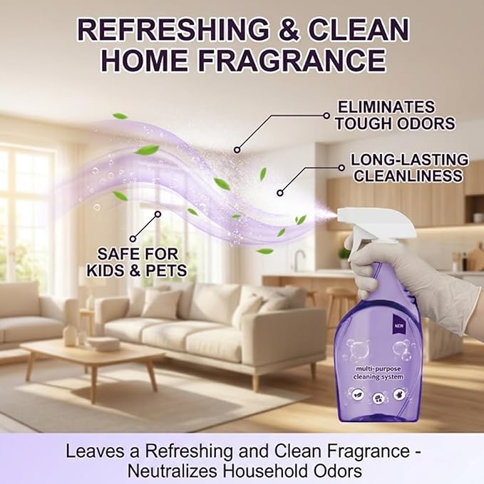 Spray Cleaner For Ovens, All-Purpose Household Cleaners, Ideal Multi-Surface Stain Remover for Kitchens, Bathrooms, Pet Messes & Everyday Household Cleaning (36 Pcs)