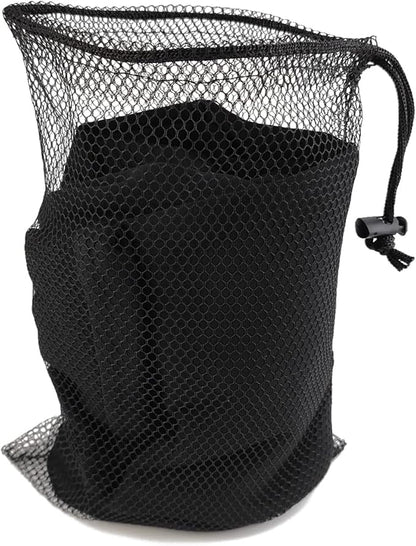 GXXMEI 10PCS 8X12inch Nylon Mesh Drawstring Bags with Cord Lock Closure Delicates Laundry Bag For Washing Machine Small Gym Bag for Basketball, Volleyball, Football, Golf Stuff Balls