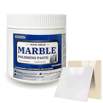 Granite Gloss Conditioner, Marble Polishing Paste, Quartz Polishing Compound, Professional Marble Polish, Polishing Kit - Easily Restore the Gloss of Stone
