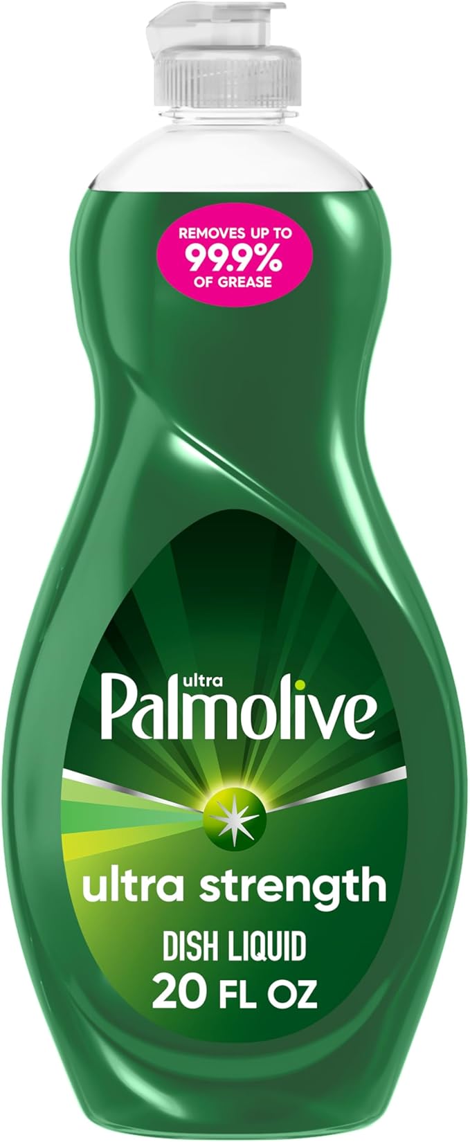 Palmolive Ultra Strength Liquid Dish Soap, Original Green, 20 Fluid Ounce(Packaging May Vary)