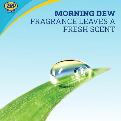Zep Home Pro 2-in-1 Foaming Soap Scum Eliminator and Preventer, Morning Dew Scent, R54006-32 Fl Oz -Bleach-Free Formula