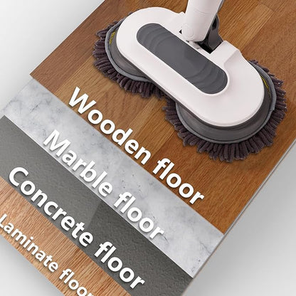 Upgrade S7000 Replacement Steam Mop Pads Kit for Shrak,S8201 S8001 S7001 S7201 S7000AMZ S7005 S7020 S7001C，All-in-One Hard Floor Steam Mop (6, Blue White Grey)