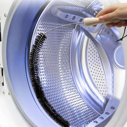 Essential Dryer Vent Cleaner Washing Machines Brush Long Handle Brush Thorough Dirt Removal,Kitchen & Bathroom
